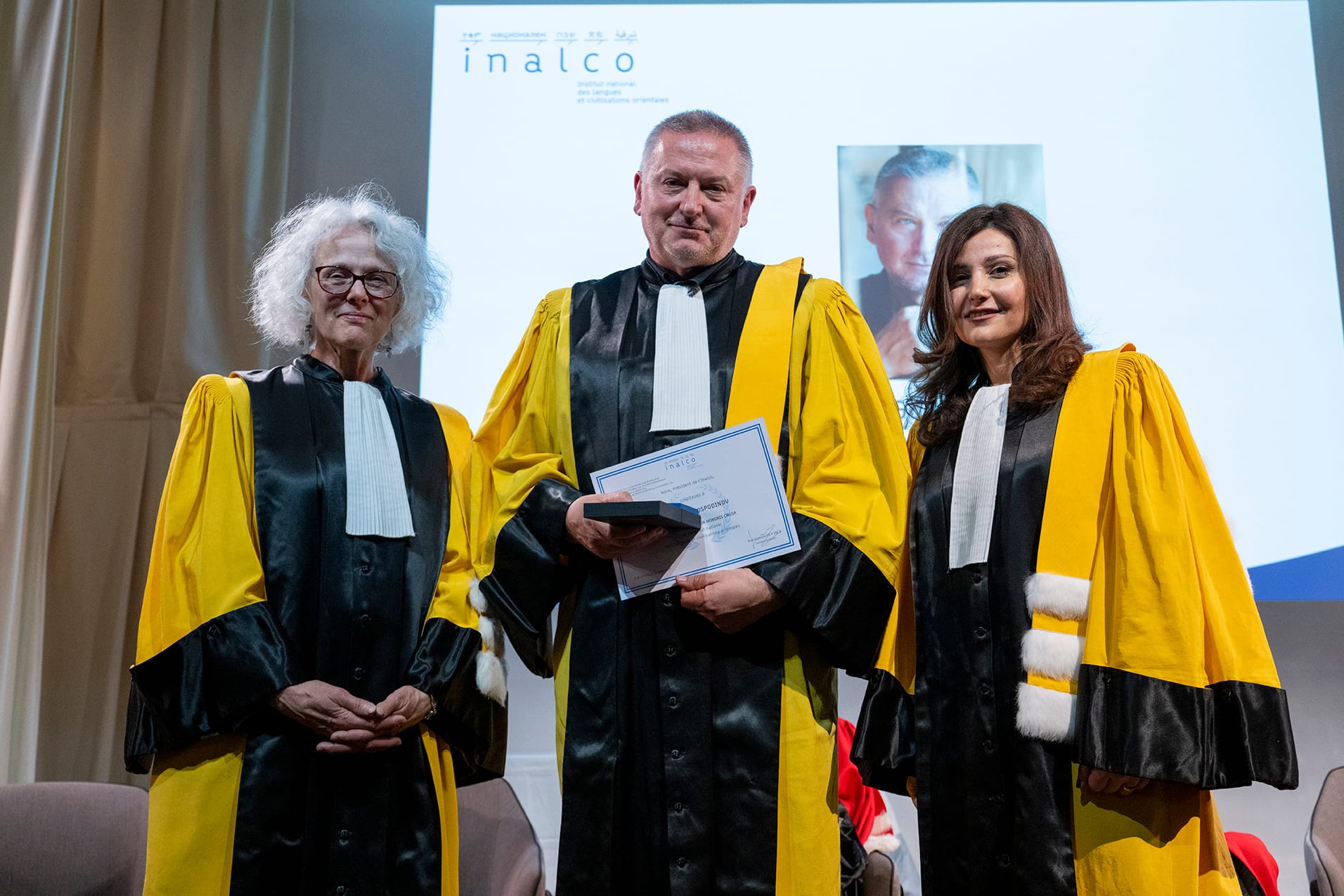Georgi Gospodinov becomes Doctor Honoris Causa in Paris